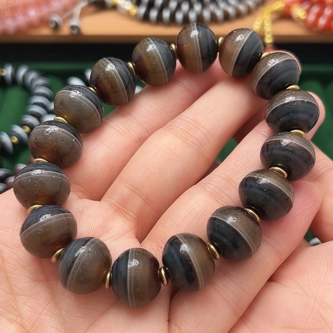 玛瑙/玉髓合金手串