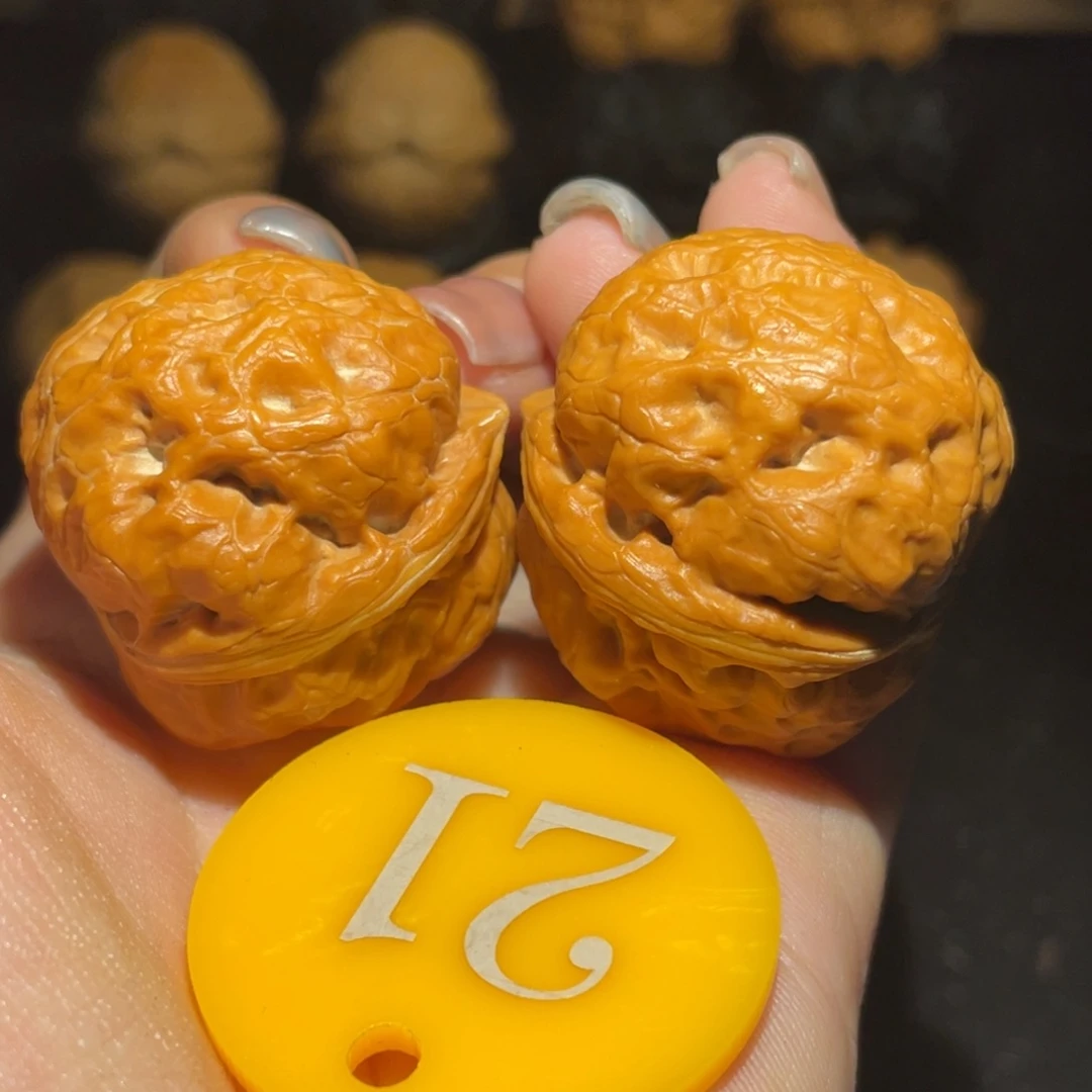 玉兔金蟾35尺寸核桃