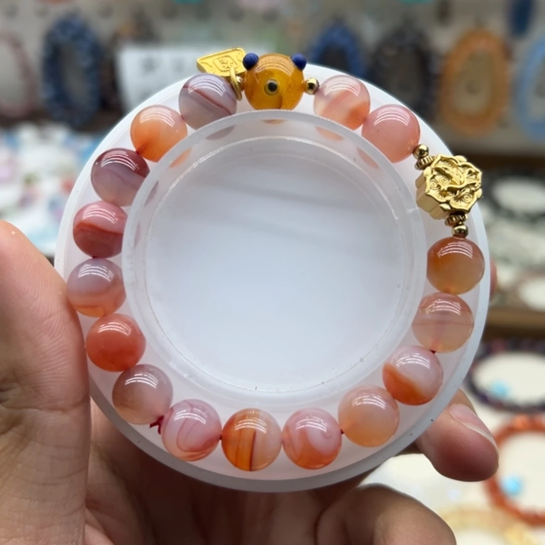 未镶嵌水晶手链盐源diy