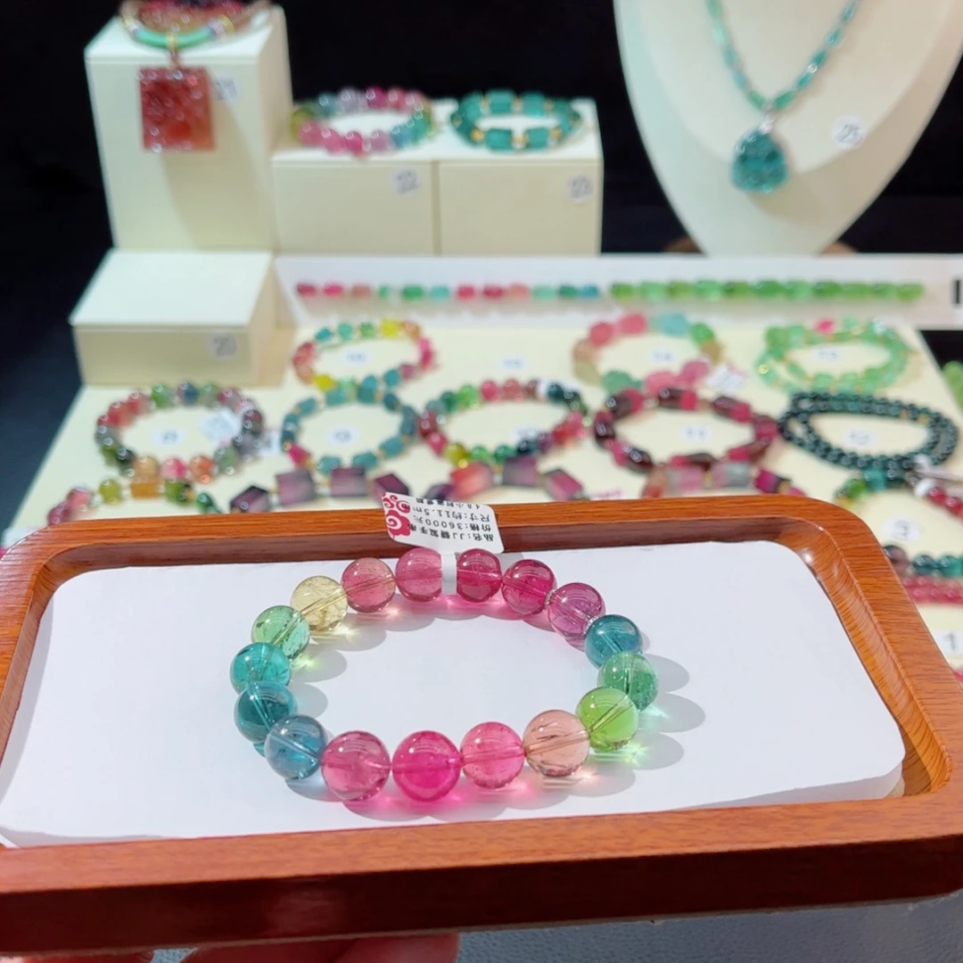 未镶嵌碧玺手串手串