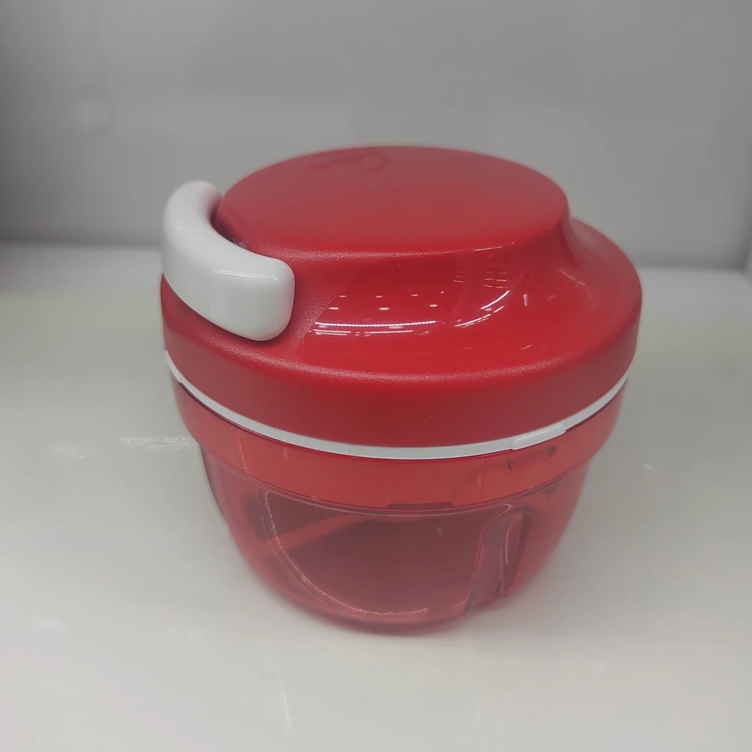 特百惠正品手动款打蒜器压蒜可拆卸易清洗多功能切菜器宝宝辅食
