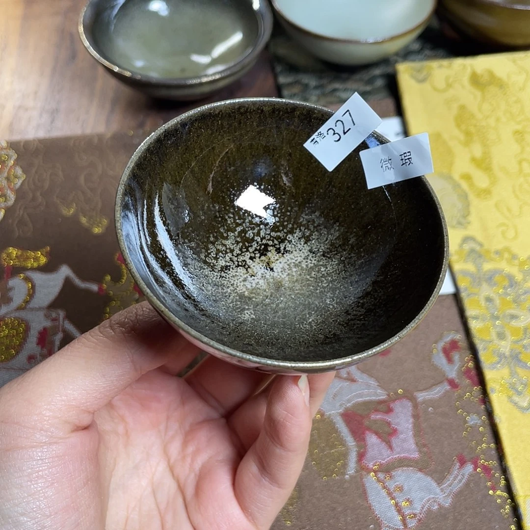 .***.茶盏327福临号建盏微瑕