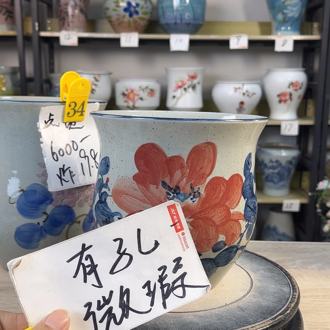 罐1xc景德镇陶瓷花盆