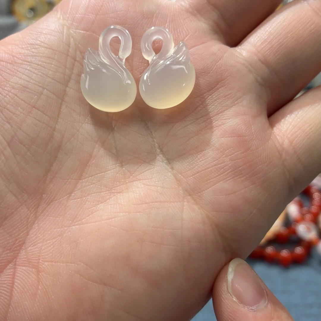 玛瑙/玉髓未镶嵌吊坠(不含链)