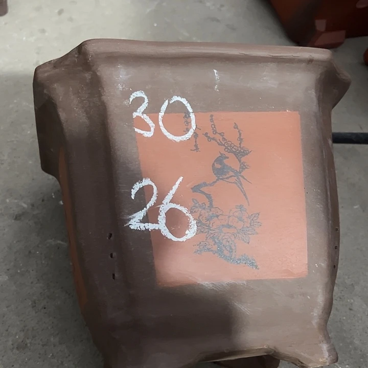 30红切角四方花盆花盆