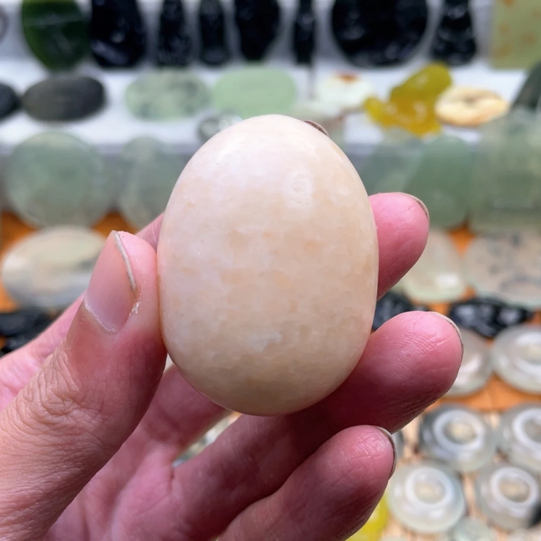 蛇纹石玉手把件未镶嵌M***.