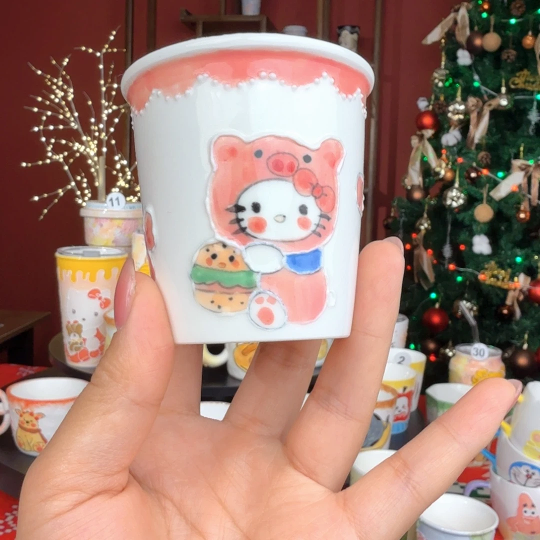 陶景德镇手绘高温釉下彩