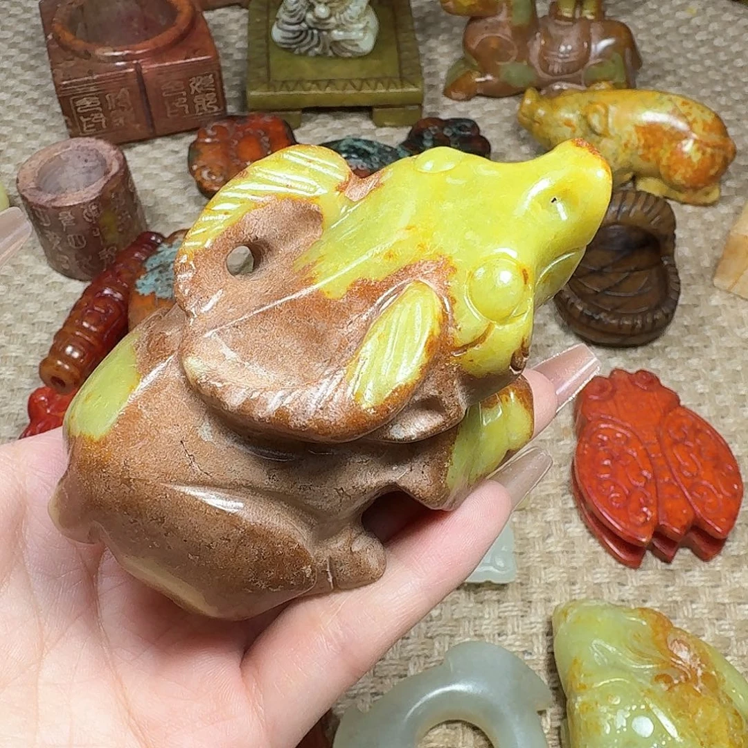 白玉菩提吊坠挂件