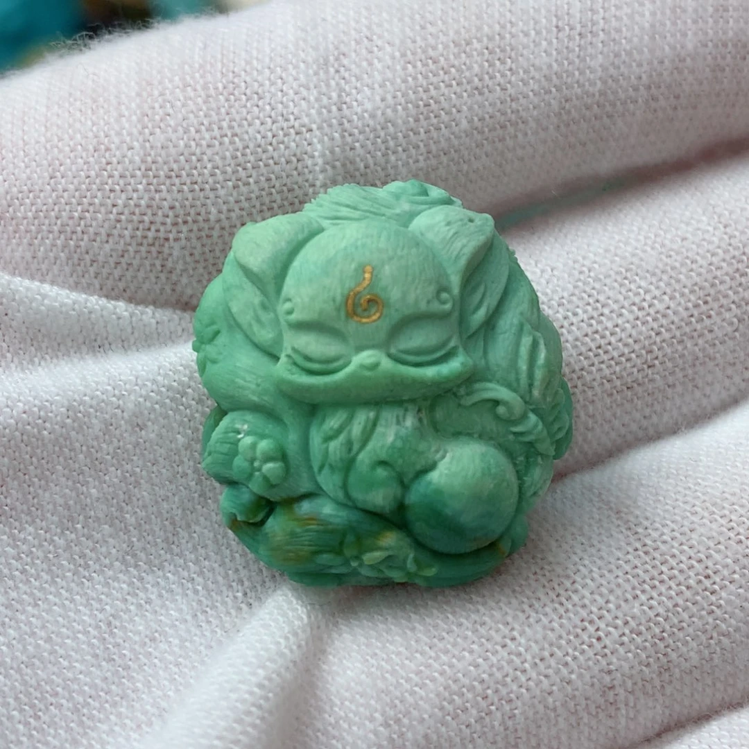 绿松石珠宝奇石未镶嵌