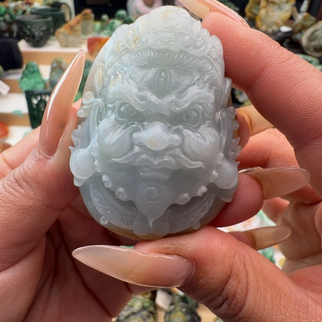 未镶嵌挂件翡翠天然缅甸