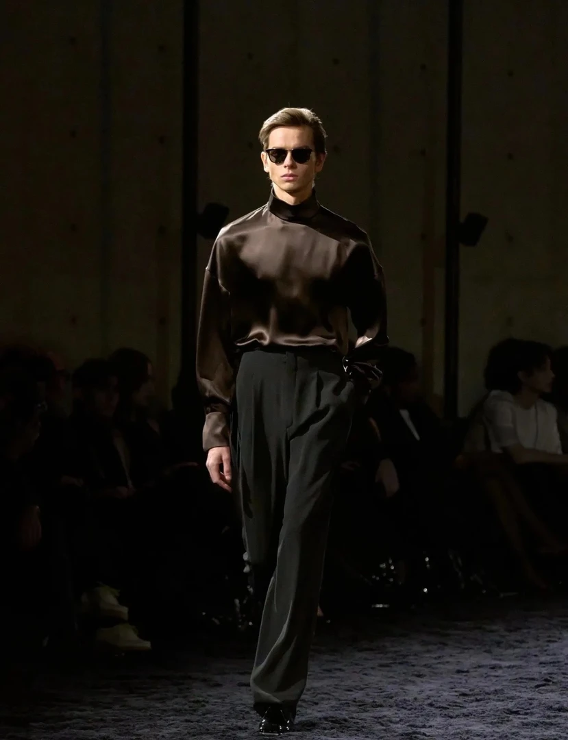 【十字贴皮】潮牌男女同款阔腿裤牛仔裤A003