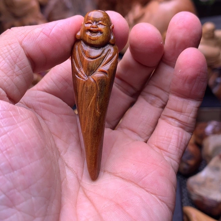 柏木（崖柏）崖柏陈化料手把件