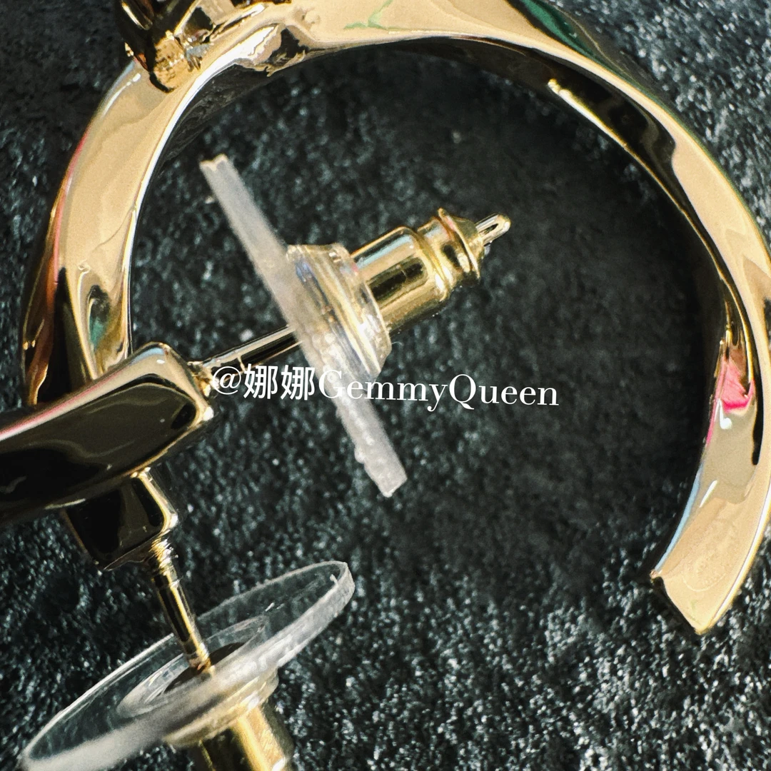铜合金合成锆石耳饰 娜娜GemmyQueen耳环GQ10171