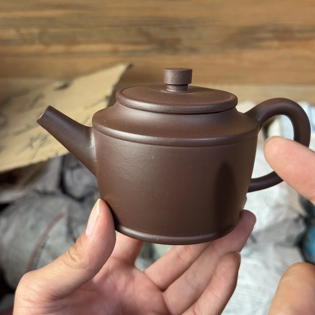 紫砂茶壶老厂紫砂壶一件！