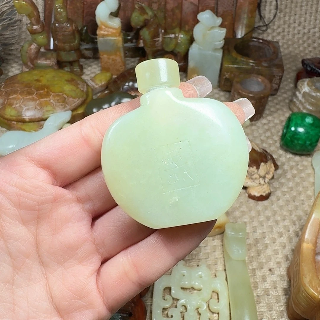 白玉菩提吊坠挂件