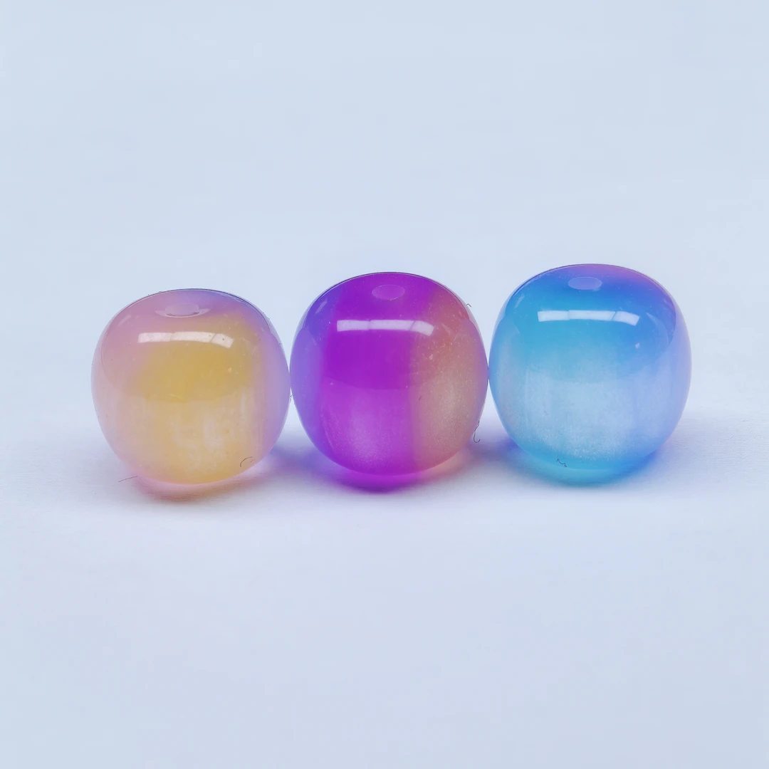 404B文玩配饰欧白白12㎜（拍一发三）