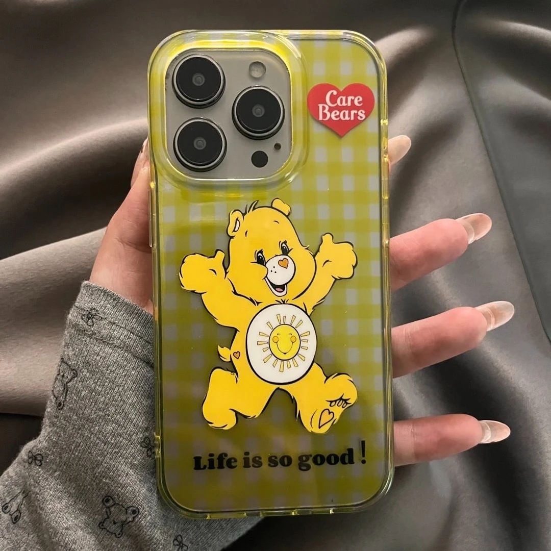 张手小熊适用苹果16/15手机壳iphone13pro12女14小米oppo华为vivo