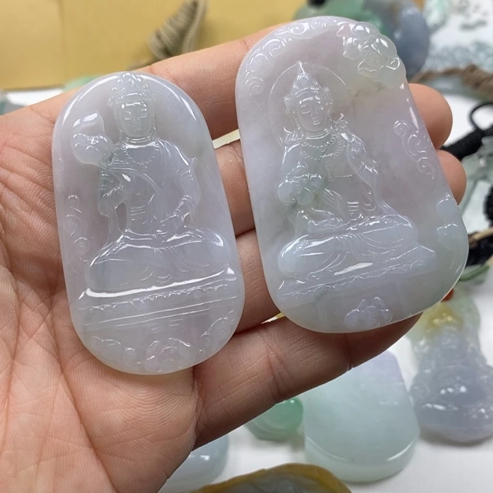 翡翠未镶嵌颈饰缅甸翡翠