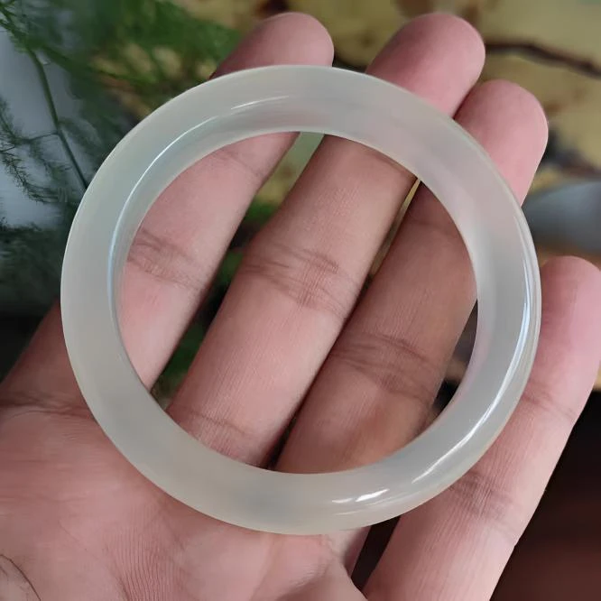 【李总春节宠粉】高冰玉镯未镶嵌多样性发一高冰手镯Q077/+吊坠