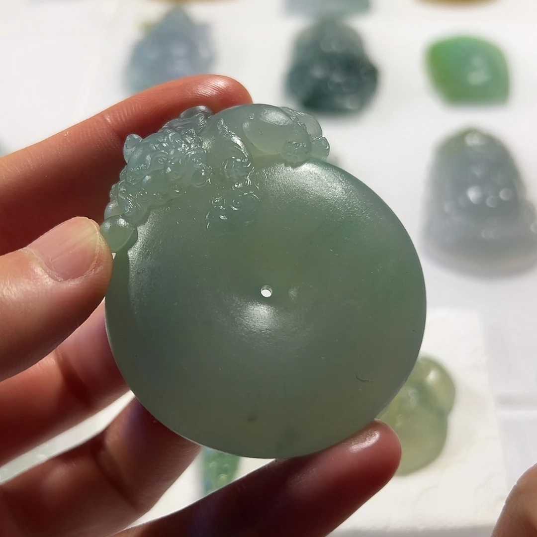 未镶嵌定制翡翠挂件