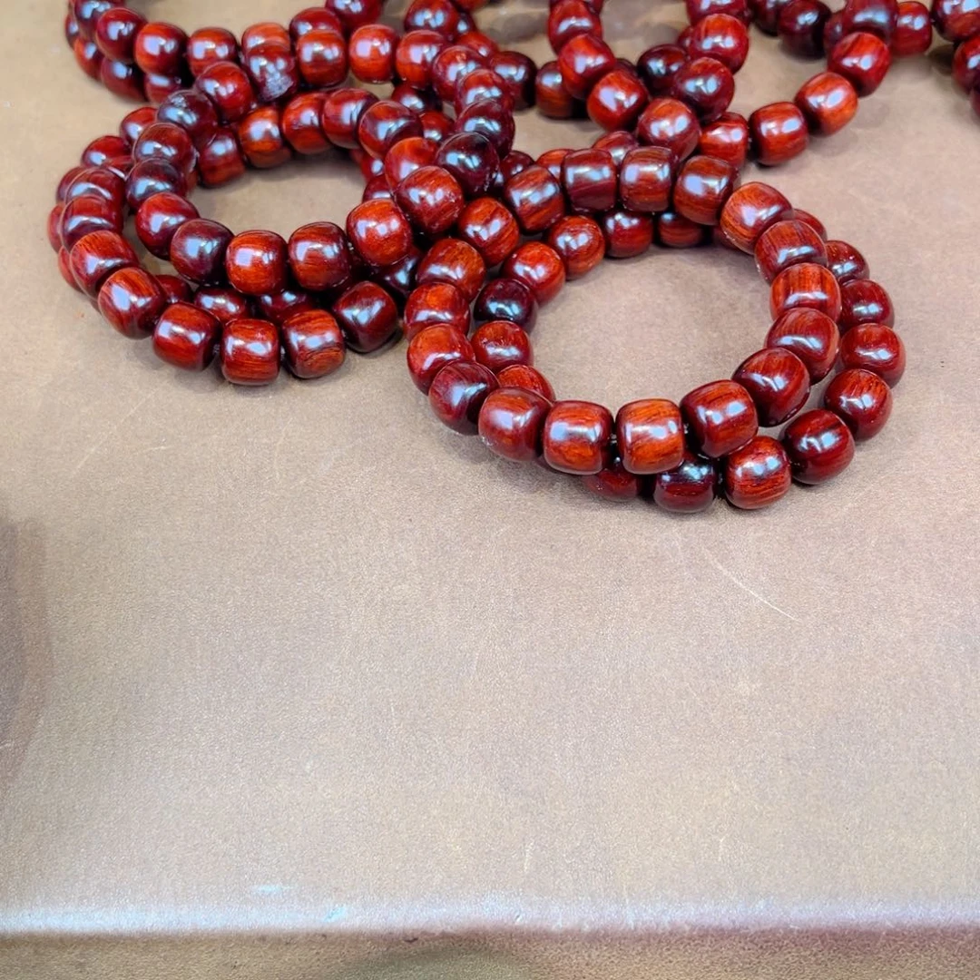 小叶紫檀手串/手链12老型帝王泥金星