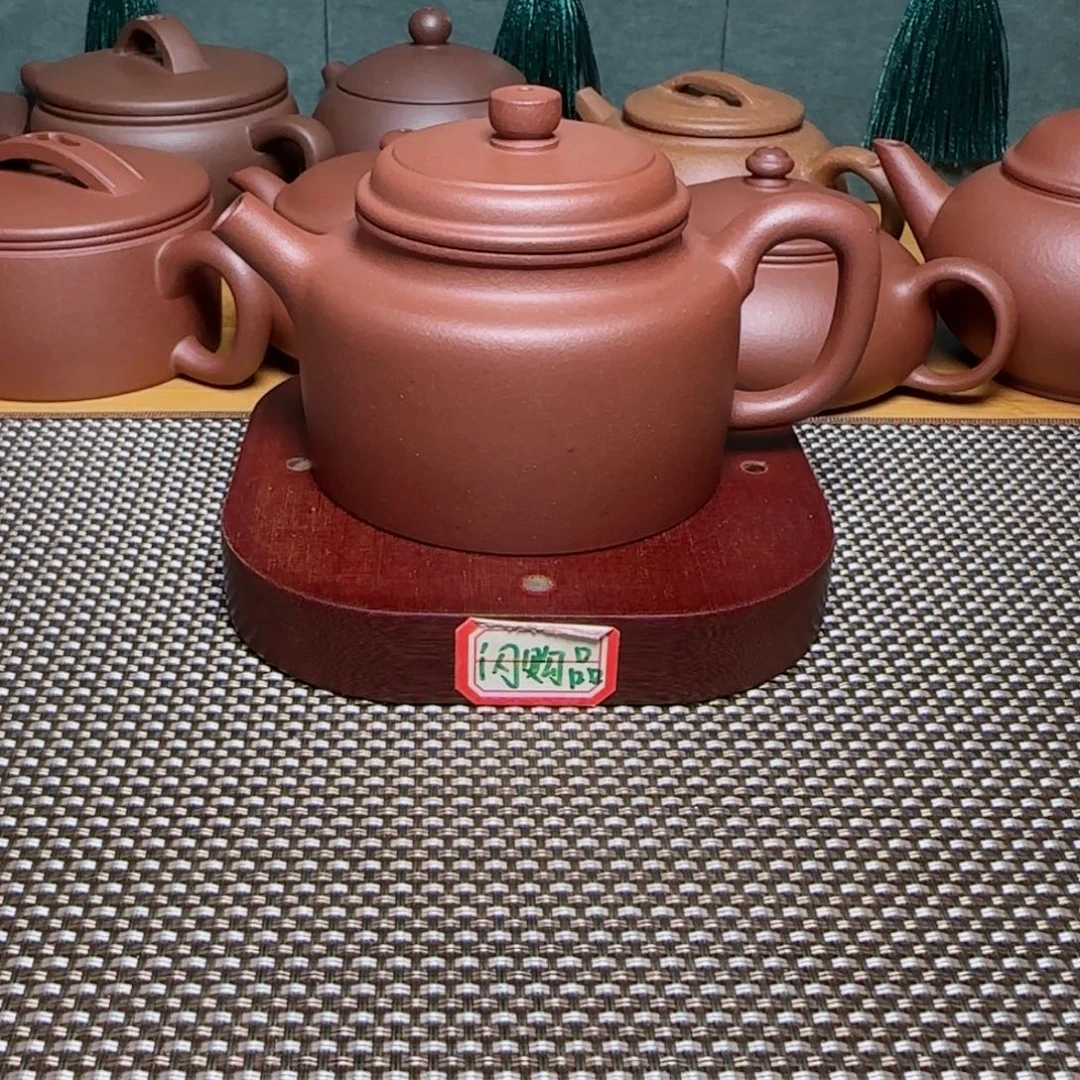 文****紫砂茶壶底槽清得中壶220ml