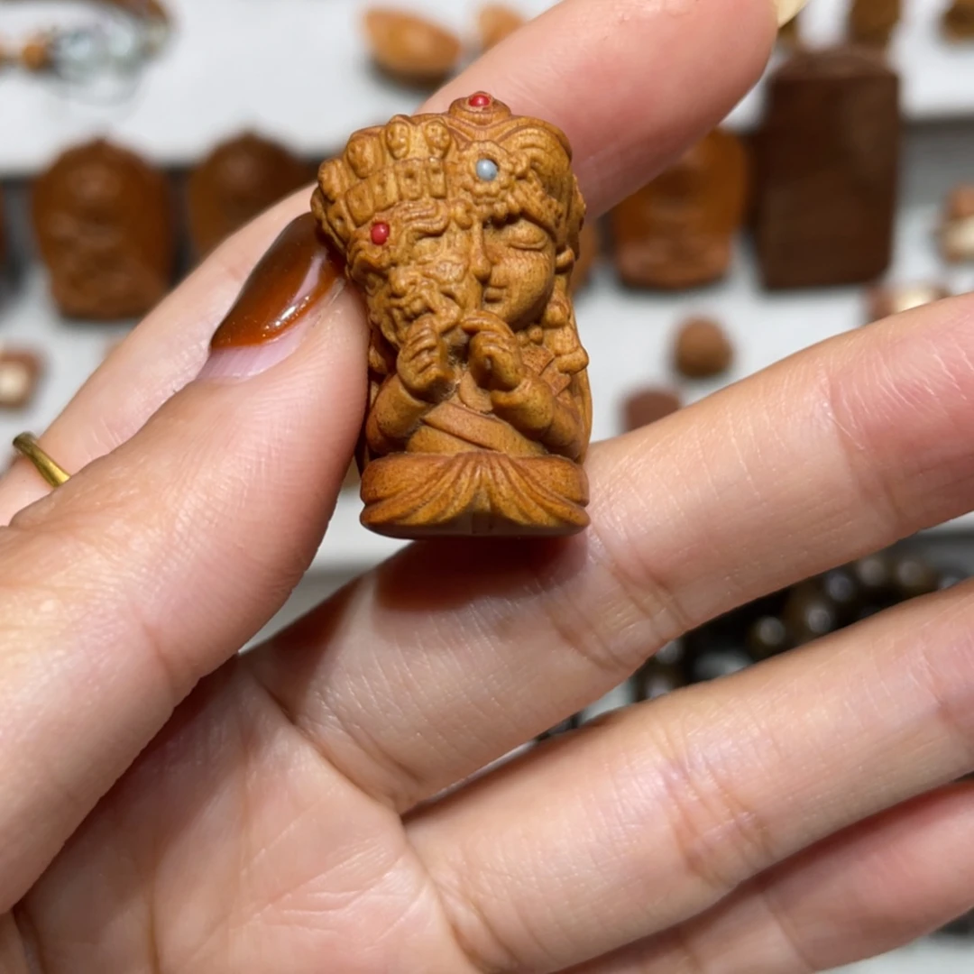 【闪购商品】吊坠檀香木A****6小吊坠