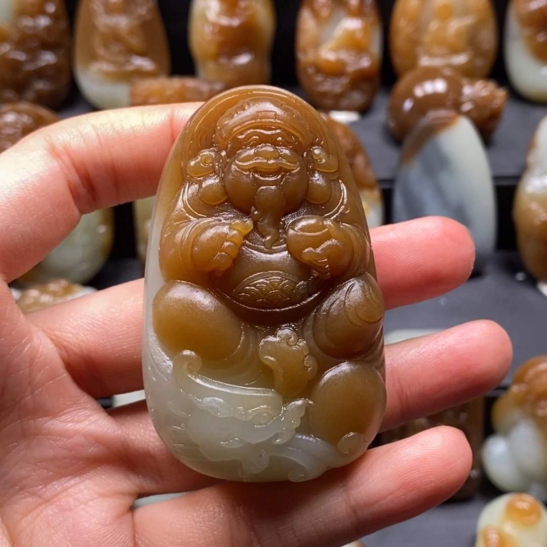 和田玉把件未镶嵌