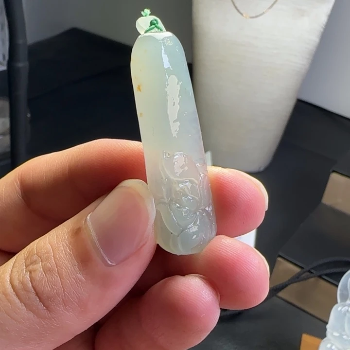 未镶嵌定制翡翠洒金好运连连