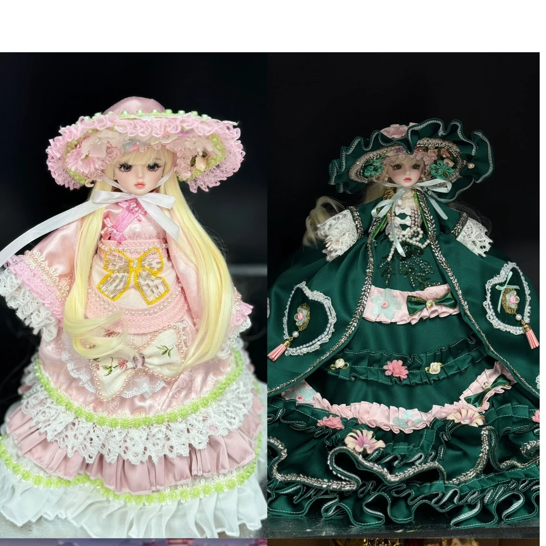 【云裳】BB婚纱洛丽塔手工娃娃