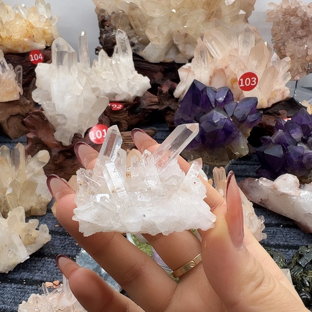 水晶银S925镶嵌珠宝半成品