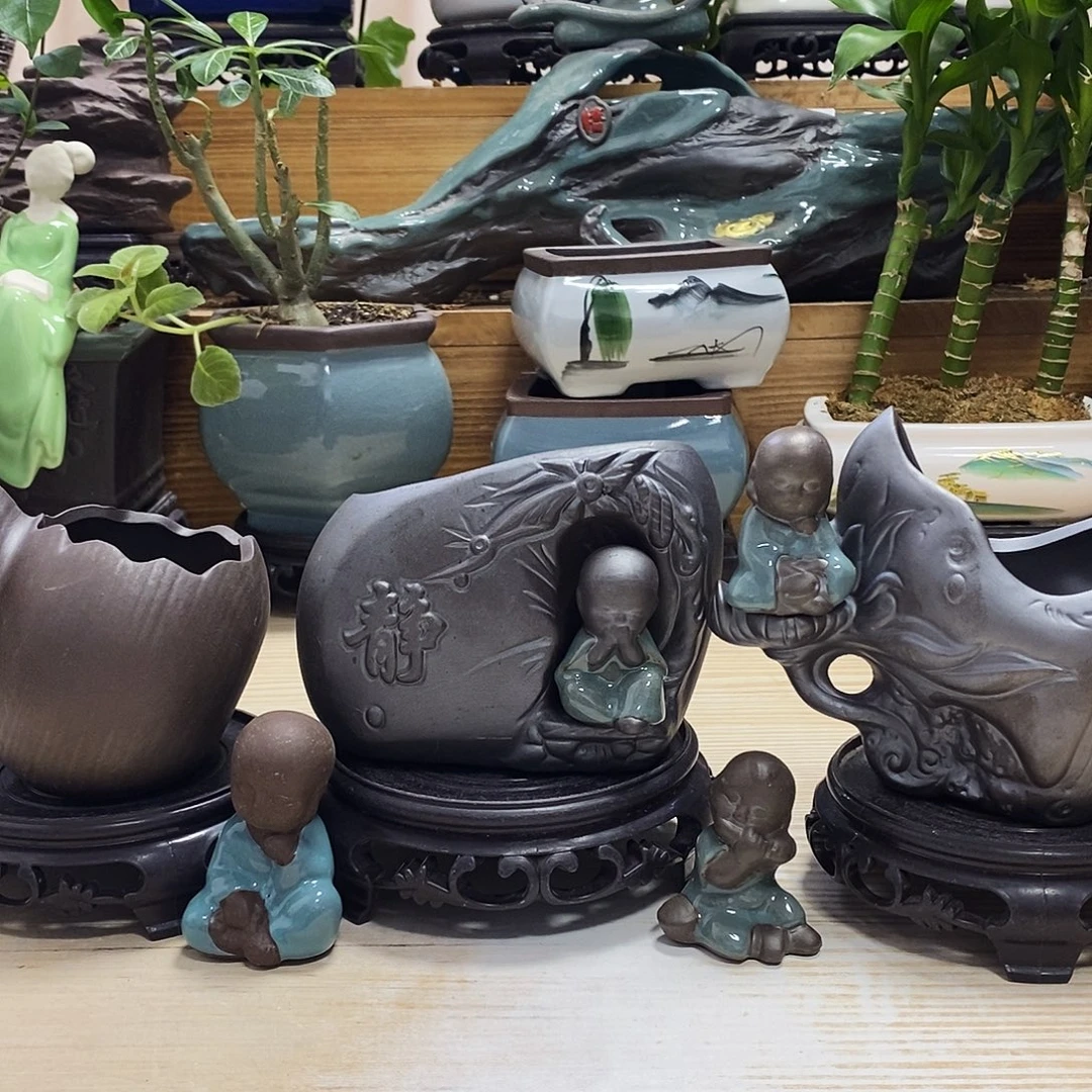 无花朵陶瓷艺术作品欣赏