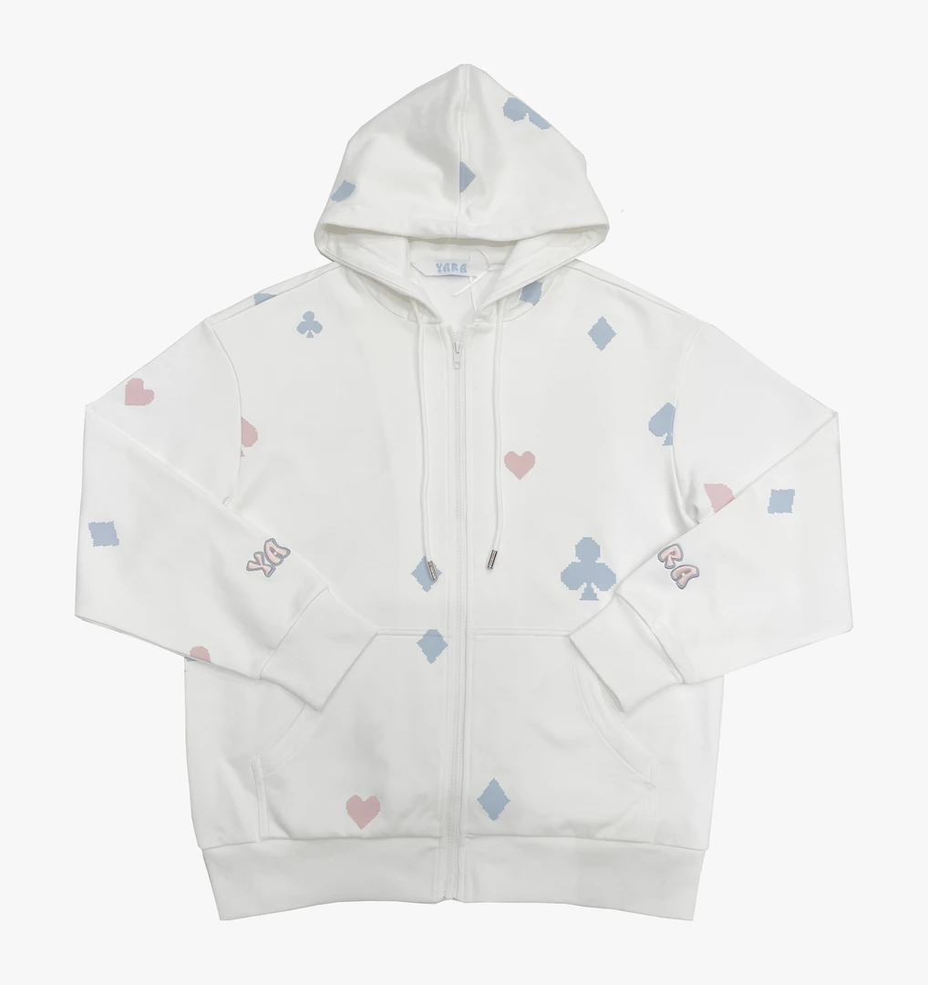 yara同款拉链卫衣