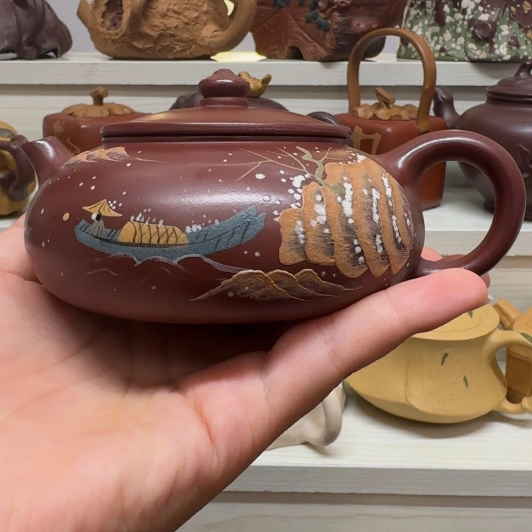 茶壶紫砂孤品一个
