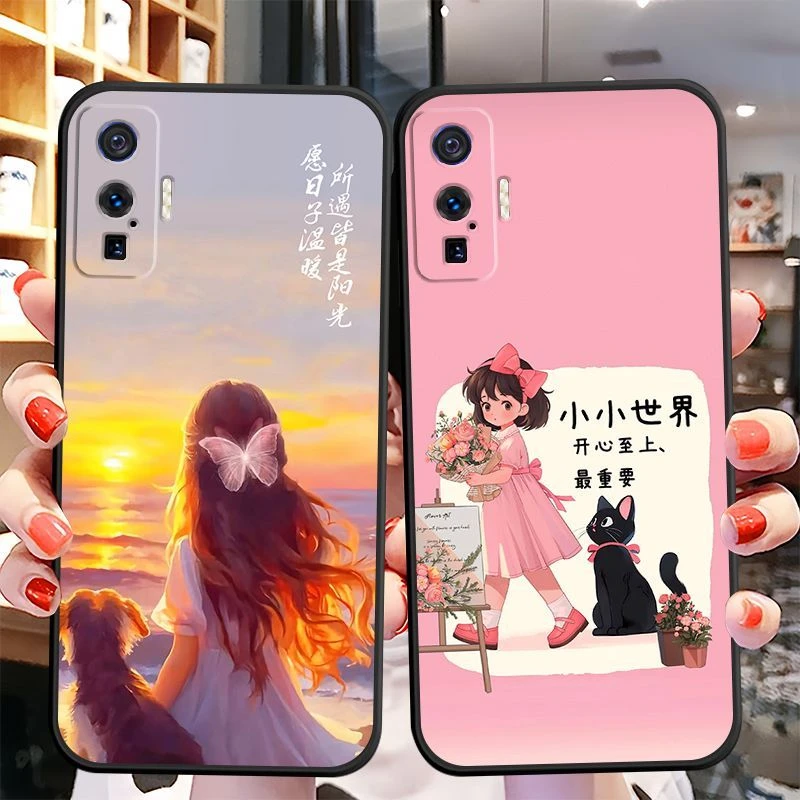 iQOO5pro手机壳V2025A防摔全包硅胶软壳女士耐脏网红磨砂个性新款