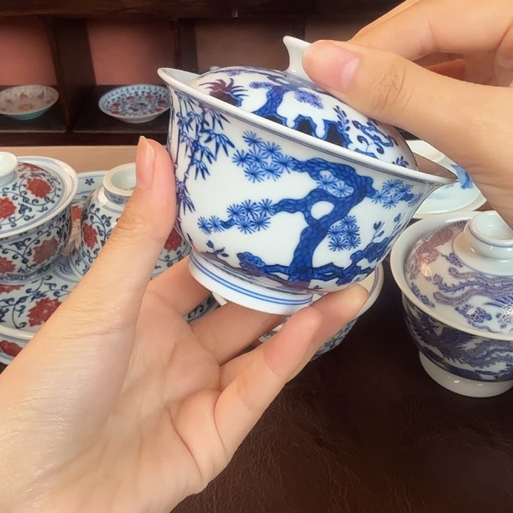 景德镇陶瓷手绘作品