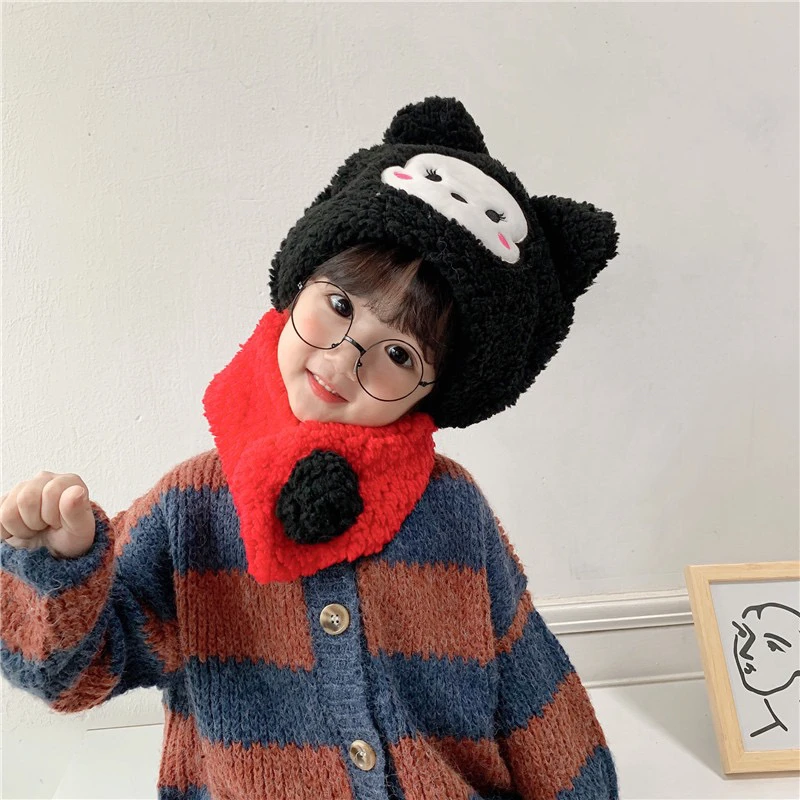 秋冬季护耳保暖针织毛线帽可爱卡通直播间为准