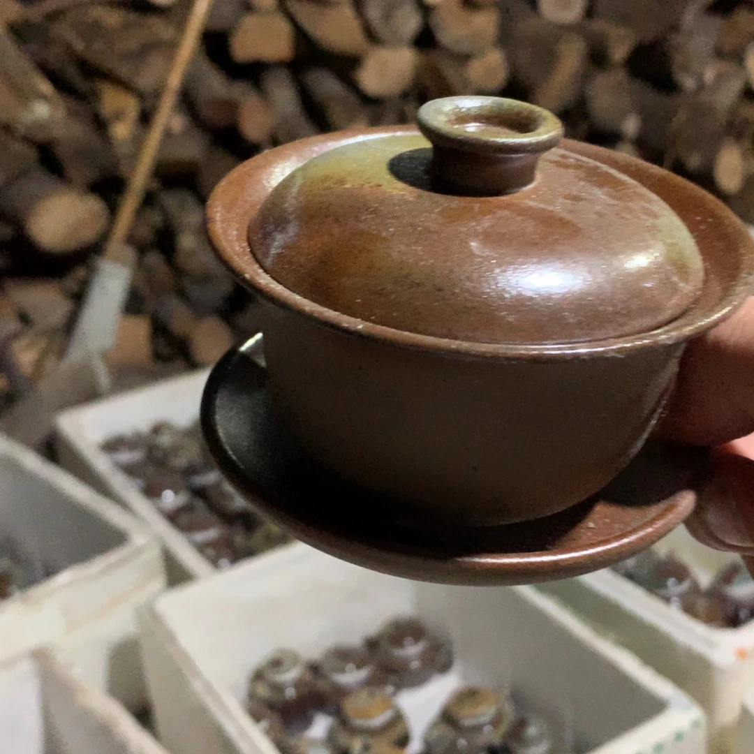 茶壶紫砂纯自然柴烧