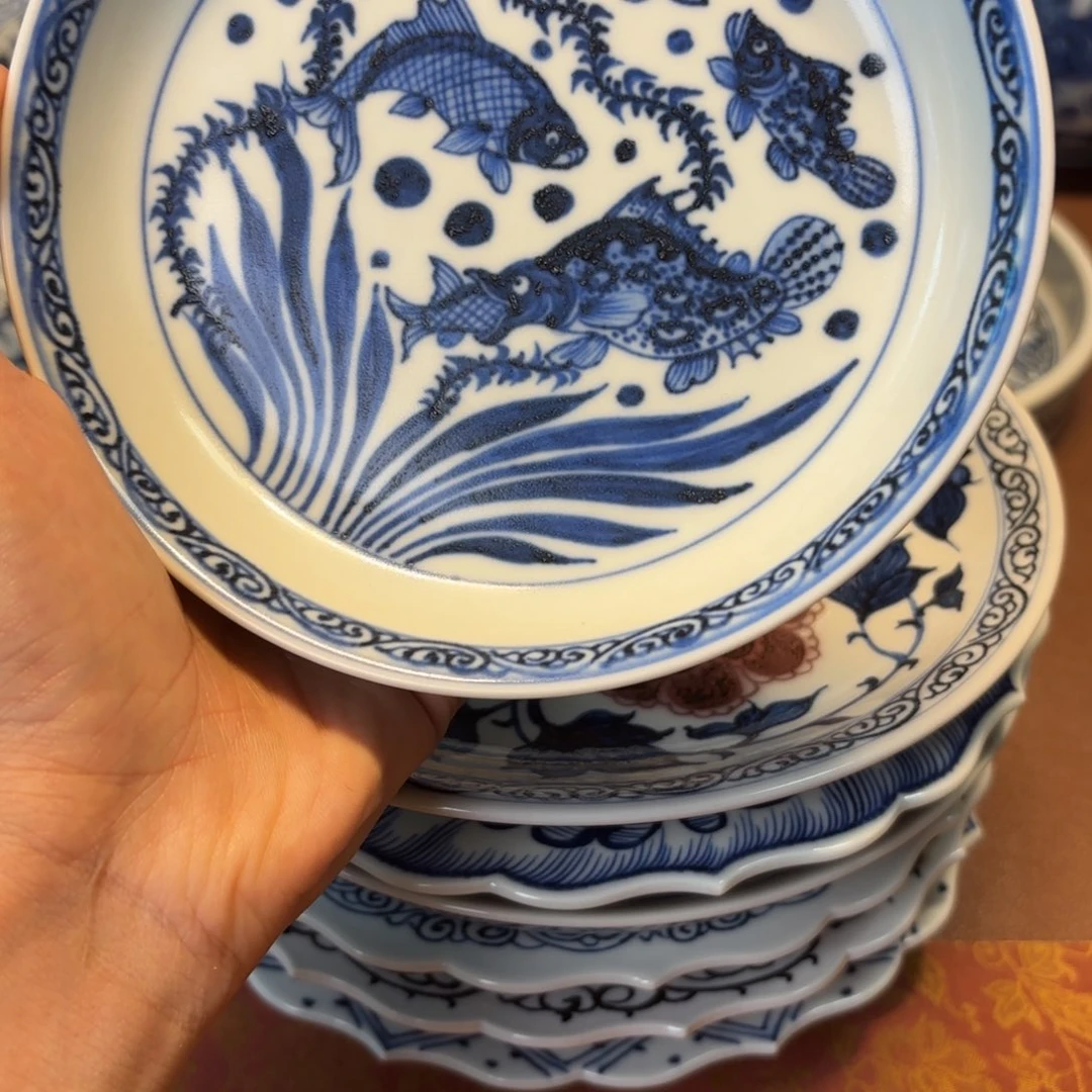 瓷片景德镇手绘茶具微瑕福利小壶承