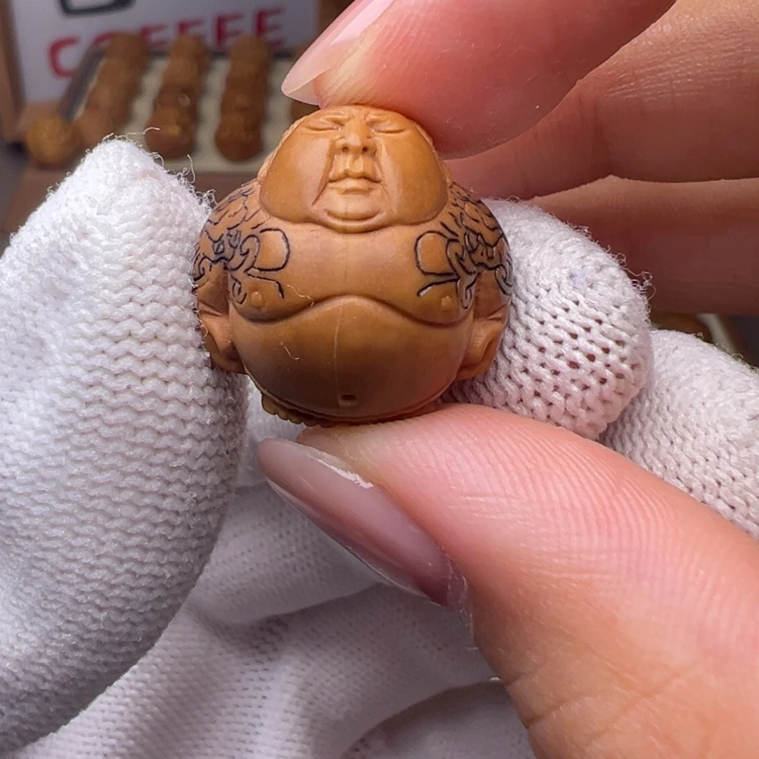 把件猴头核桃精修款横岗全品有正常封口线