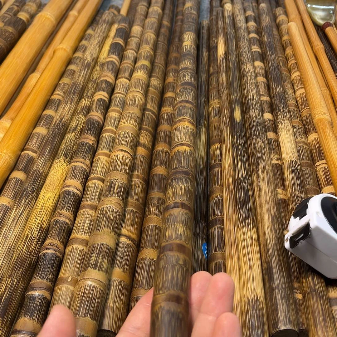 ****武竹精美金丝实心竹1米长