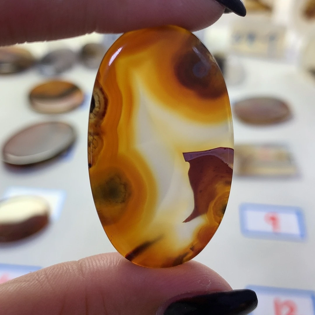 玛瑙/玉髓吊坠(不含链)未镶嵌