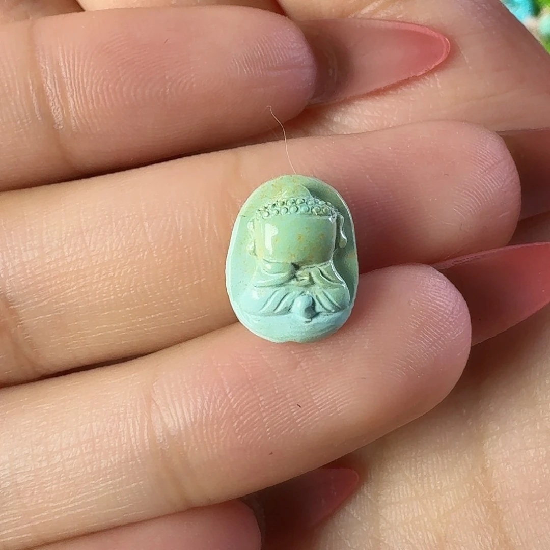 绿松石未镶嵌吊坠(不含链)