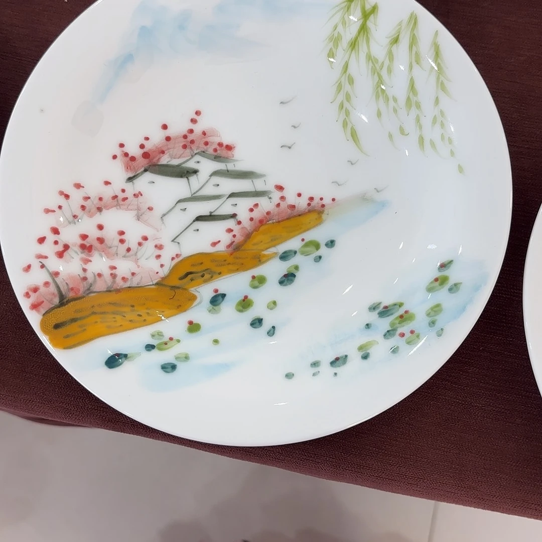 小***酒摆件景德镇手绘餐具
