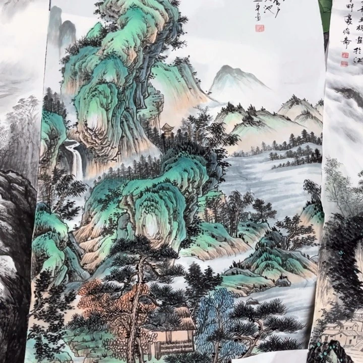 国画卧*作品目录一首封的
