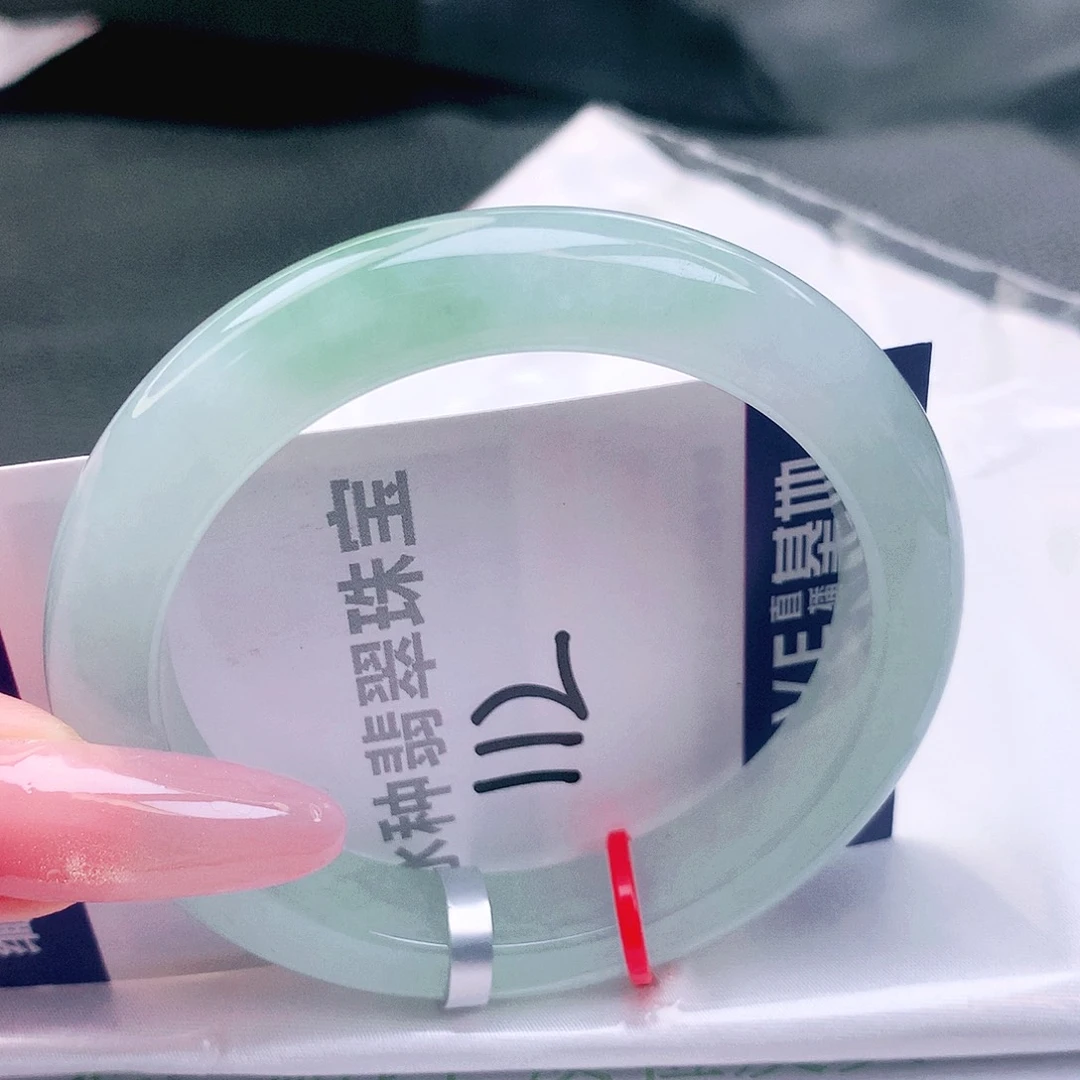 翡翠未镶嵌手镯缅甸天然a货翡翠