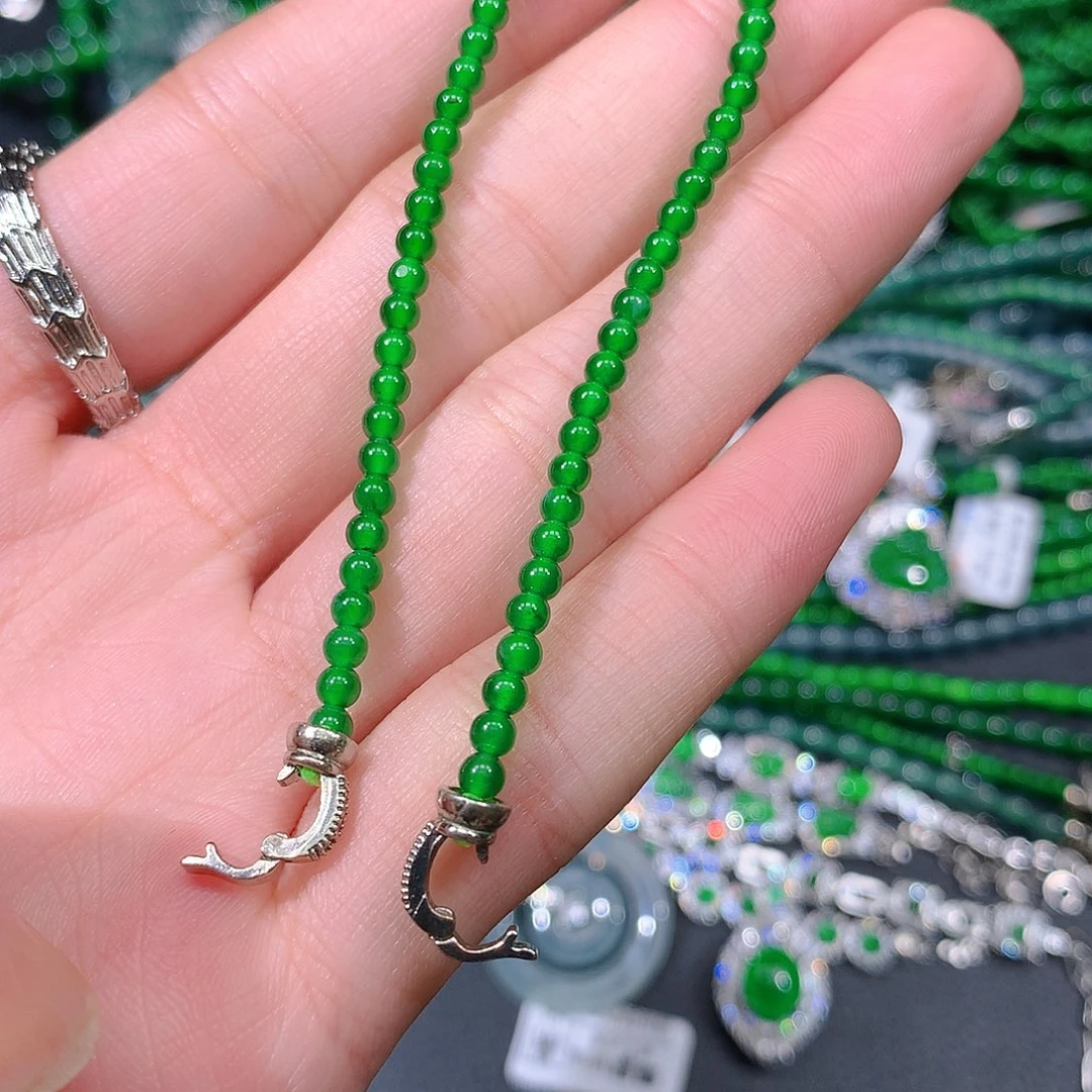 翡翠戒指未镶嵌天然翡翠