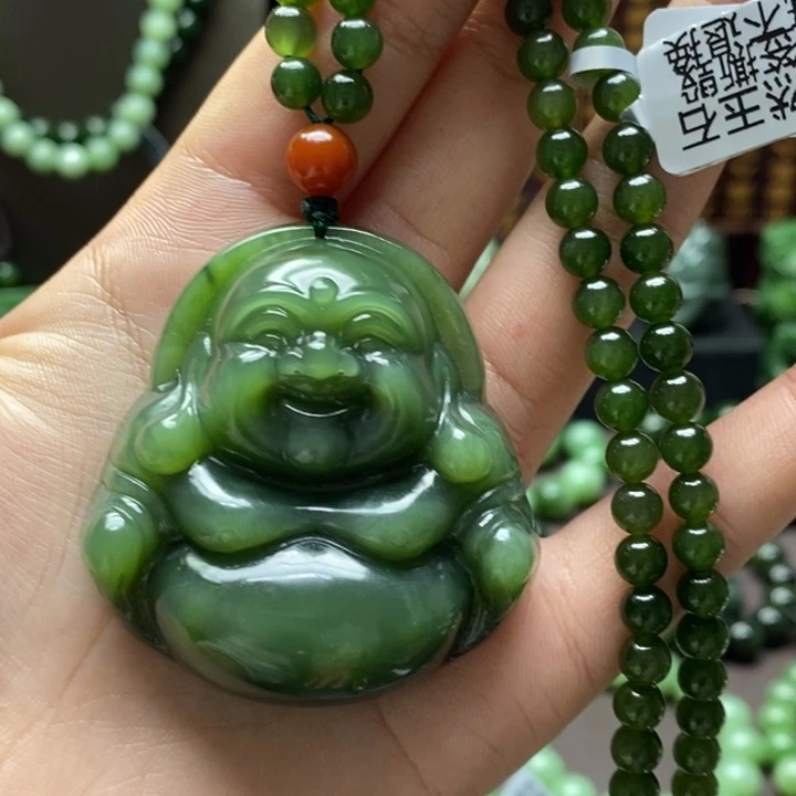 和田玉吊坠未镶嵌远*