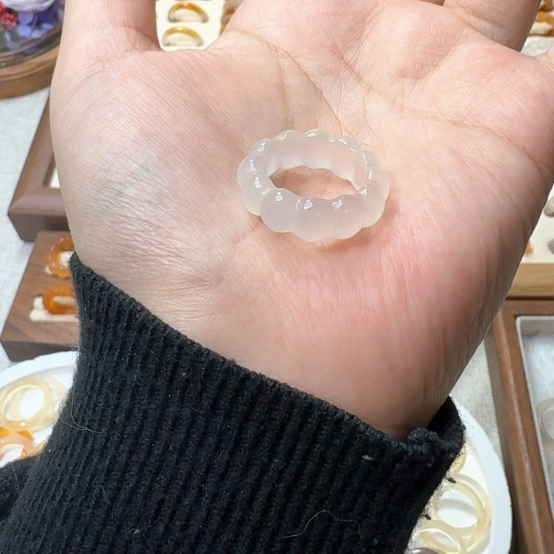 未镶嵌戒指玛瑙/玉髓535港 14