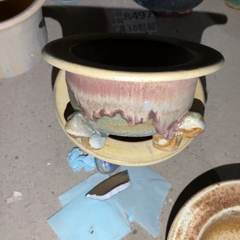 罐0021 微瑕38包邮景德镇陶瓷